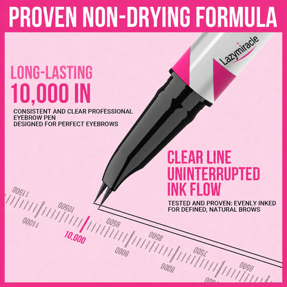 Lazymiracle™ 2-in-1 Waterproof Microblading Eyebrow Pen