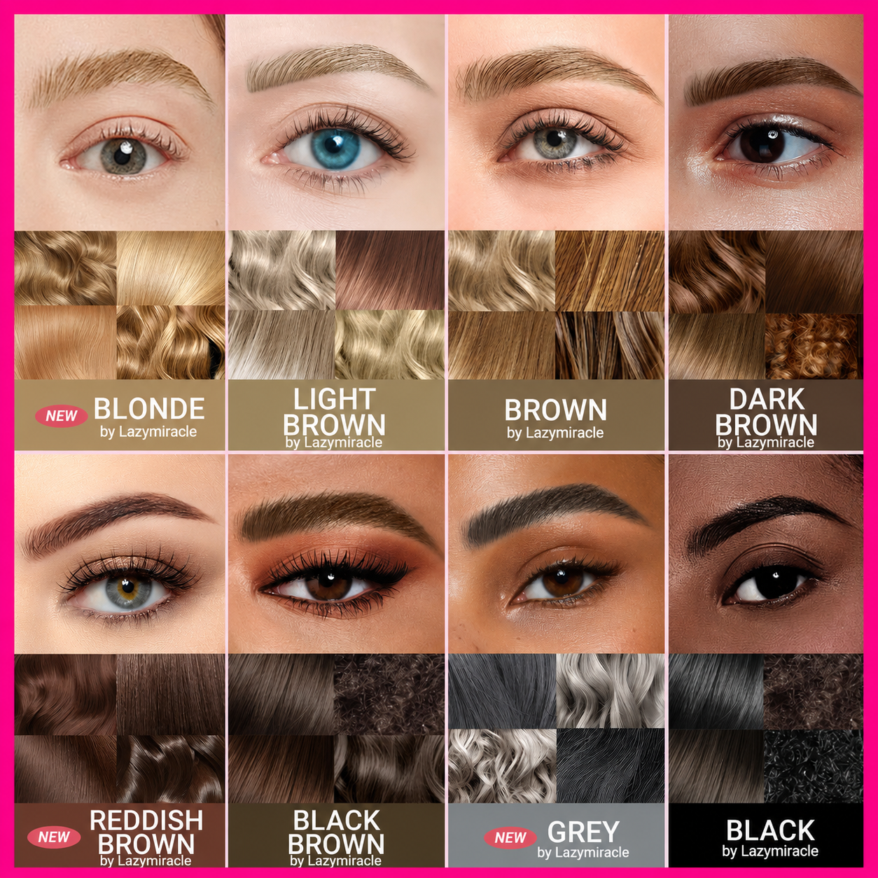 Lazymiracle™ 2-in-1 Waterproof Microblading Eyebrow Pen