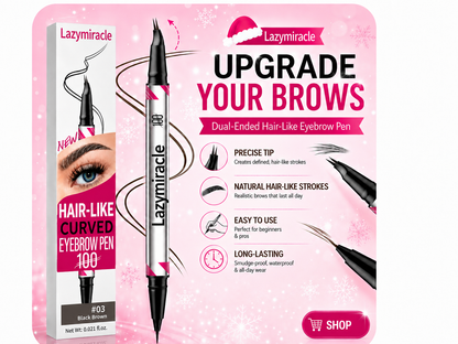 Lazymiracle™ 2-in-1 Waterproof Microblading Eyebrow Pen