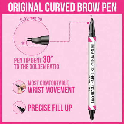 Lazymiracle™ 2-in-1 Waterproof Microblading Eyebrow Pen