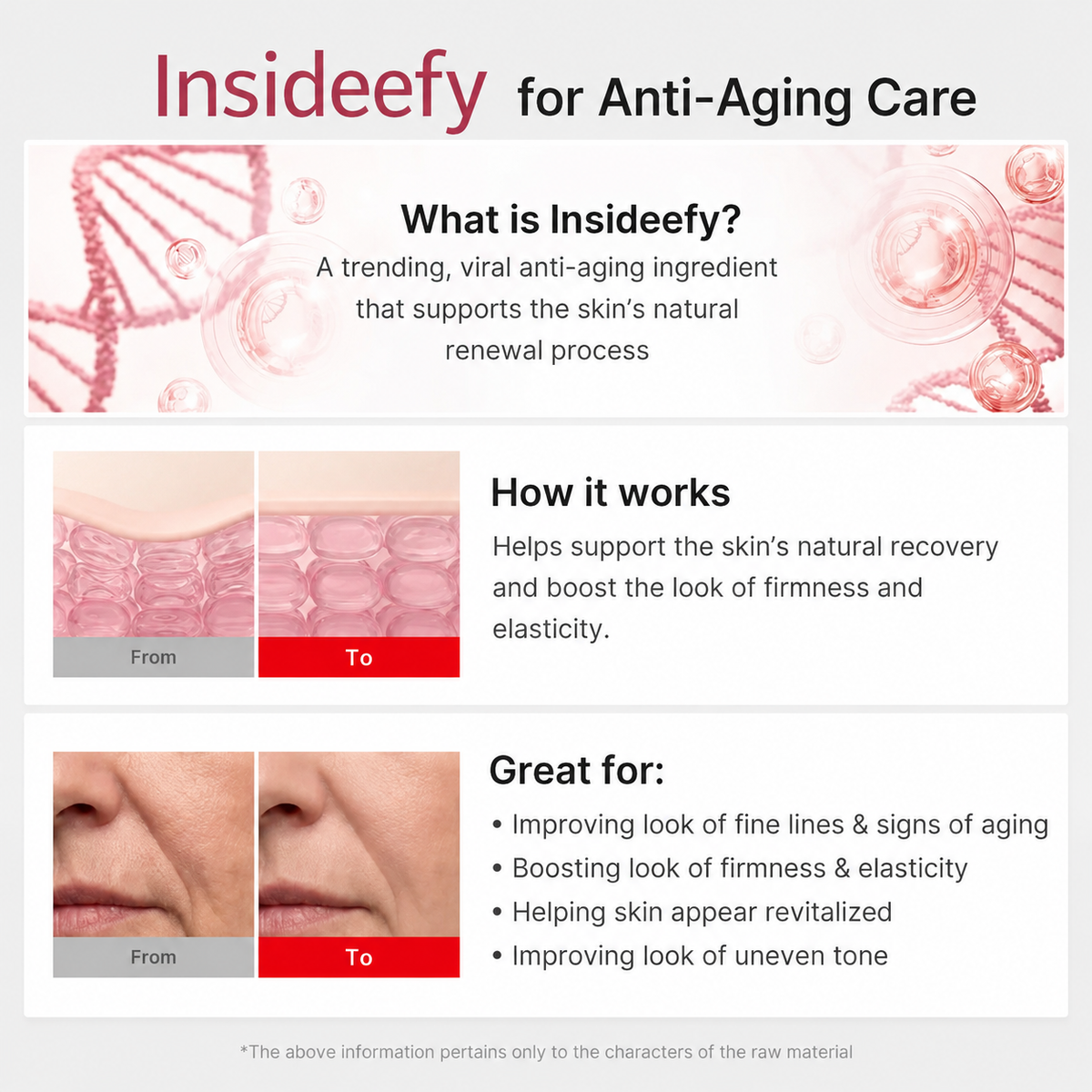 Insideefy EGF Firming Serum| Korean Skincare Visibly Smooth Fine Lines & Bring Back Plump Youthful Radiance