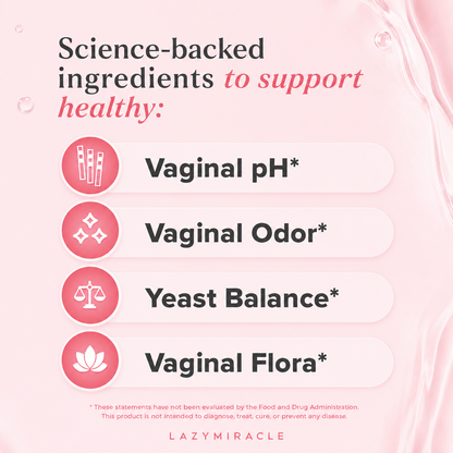 Lazymiraclep™ H-Balanced Probiotic Wash + Fast Relief Bundle Feel Fresh. Stay Balanced. Feel Like Yourself Again. 🌸✨