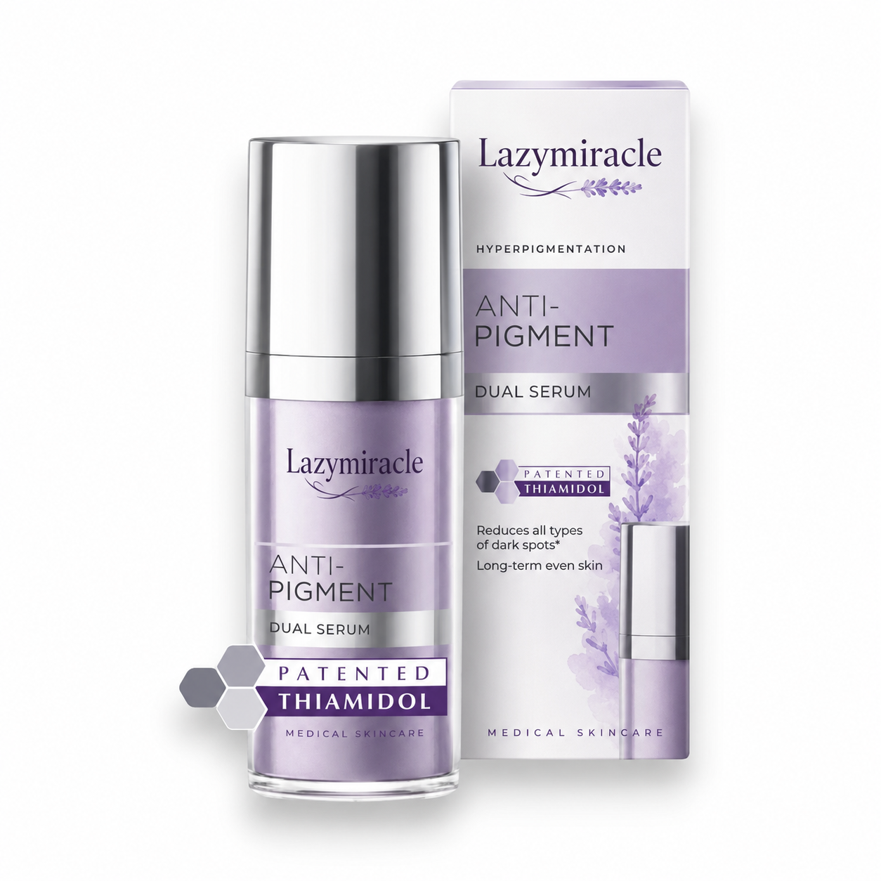 Lazymiracle™ Anti-Pigment Dual Serum