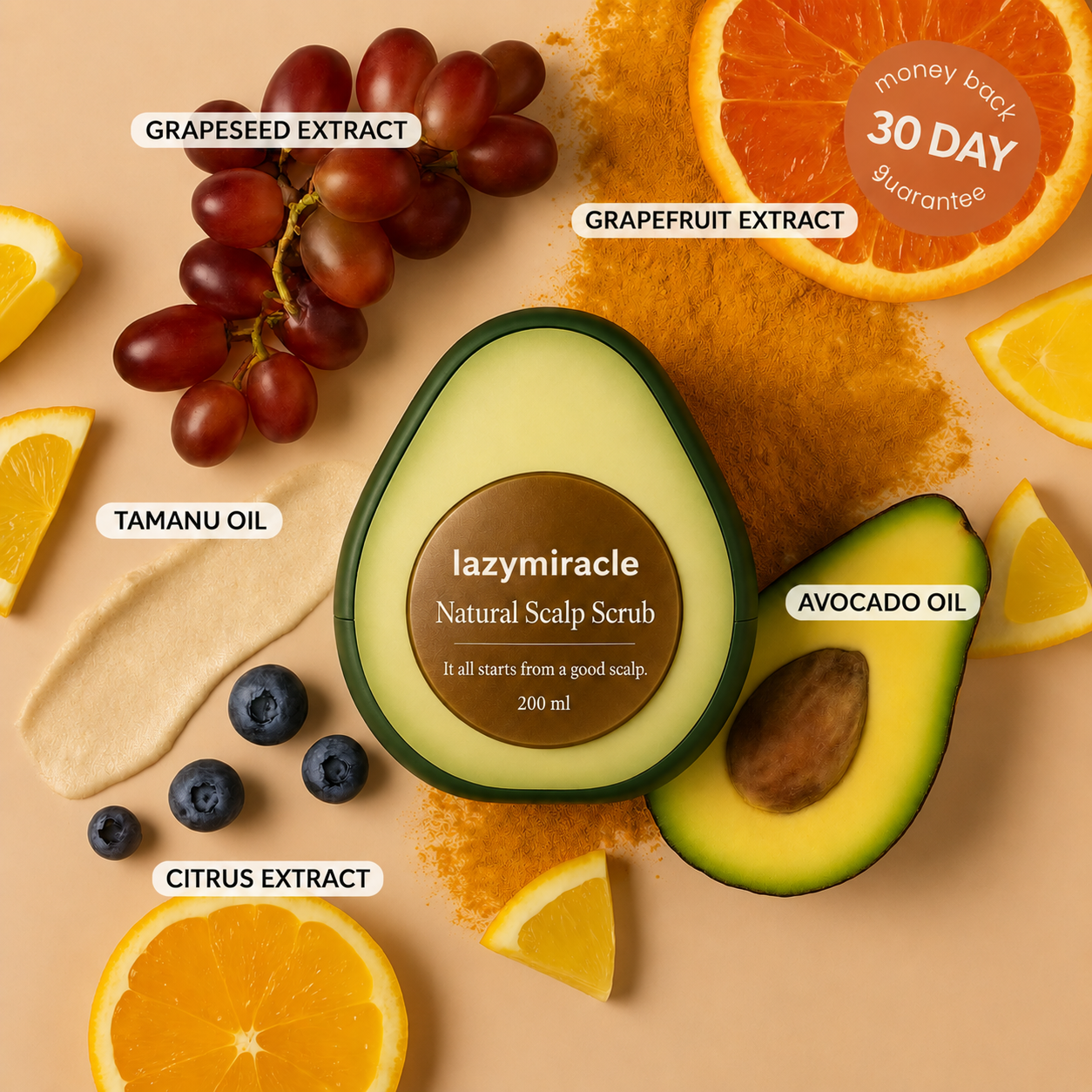 Natural Scalp Scrub