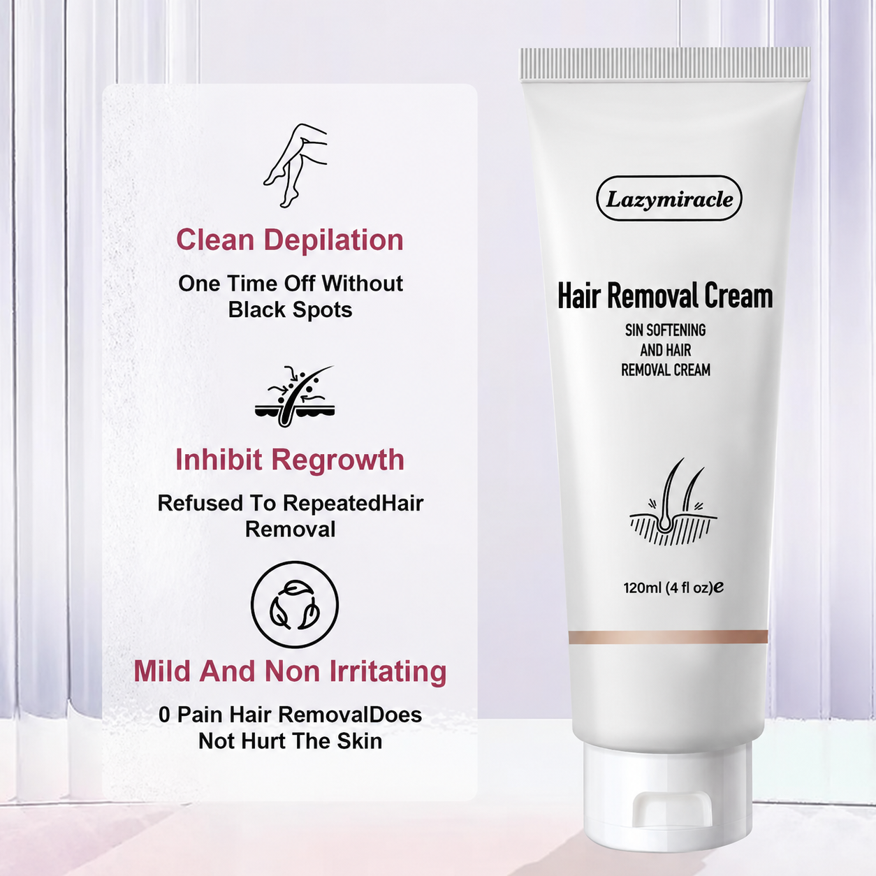 Lazymiracle Painless Bikini Gel Smooth Skin Without the Razor Drama ✨