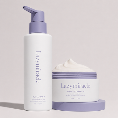 Lazymiracle™  Deep Hydration Body Cream + Body Milk Duo