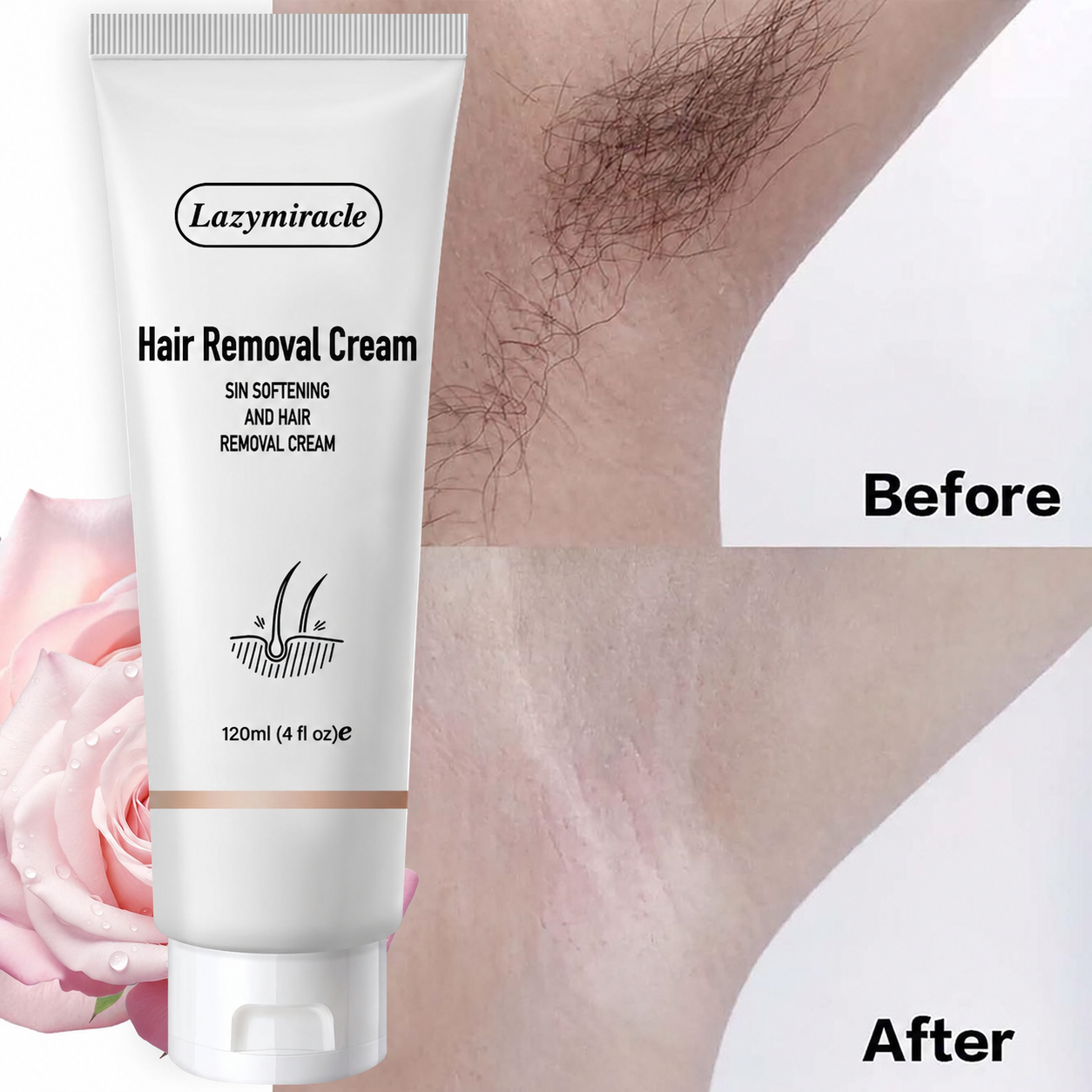 Lazymiracle Painless Bikini Gel Smooth Skin Without the Razor Drama ✨