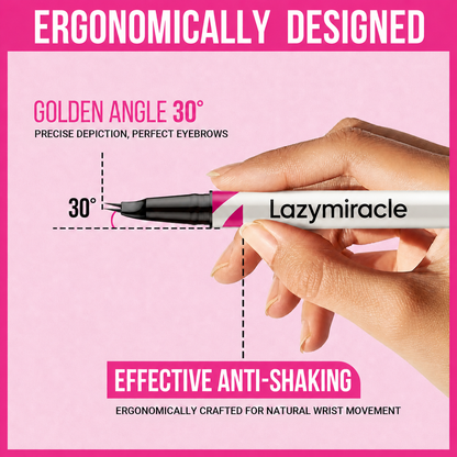 Lazymiracle™ 2-in-1 Waterproof Microblading Eyebrow Pen
